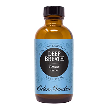 Edens Garden Deep Breath Essential Oil Synergy Blend, 100% Pure Therapeutic Grade (Highest Quality Aromatherapy Oils- Congestion & Cold Flu), 118 ml