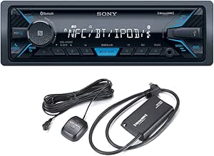 Sony DSX-A405BT Receiver with Bluetooth and Sirius XM Tuner Bundle