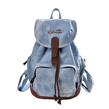 DGY Women Retro Canvas Backpack Casual Backpack for Girls School Backpack G00117