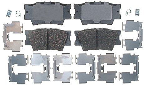 ACDelco 17D1212CH Professional Ceramic Rear Disc Brake Pad Set