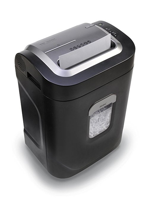 Royal 1620MX 16-sheet CD Crosscut Shredder w/ 12 Oz Bottle Lubricant Oil & Shredder Lubricant Sheets