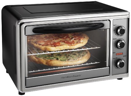 Hamilton Beach 31104 Countertop Oven with Convection and Rotisserie Silver