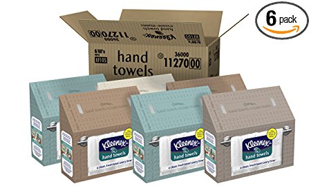 Kleenex White Hand Towels (6 Boxes)