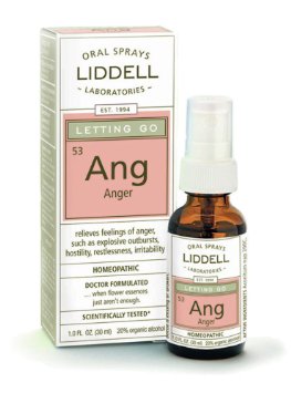 Letting Go Anger Liddell Homeopathic 1 oz Spray