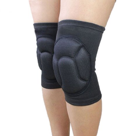 GRANDCOW Knee Pad Protection Compression Sleeves Extra Thick Sponge for Sport