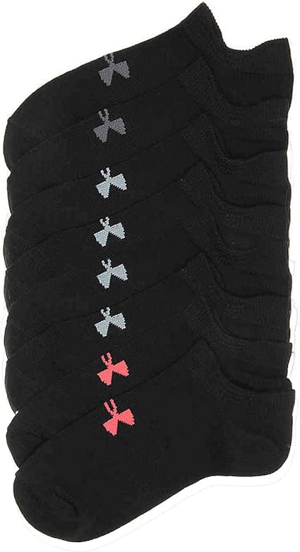 Under Armour Women`s No Show Training Socks 8 Pack