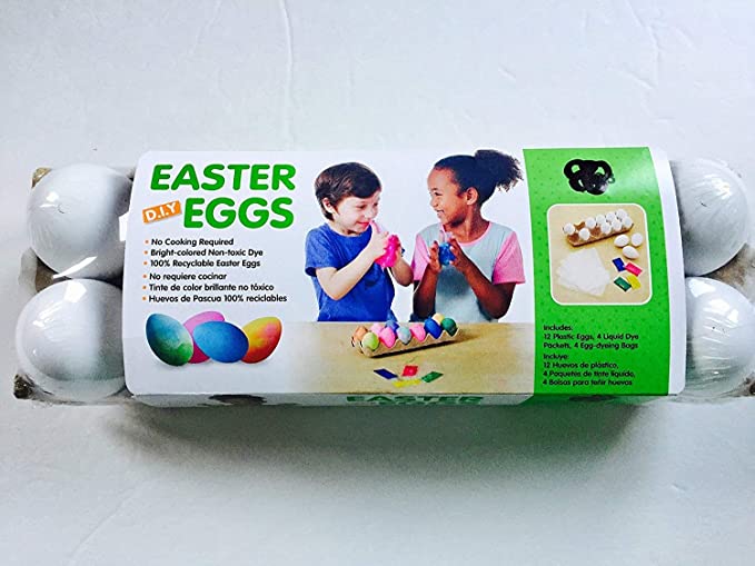 D.I.Y. EASTER EGGS 12 COUNT