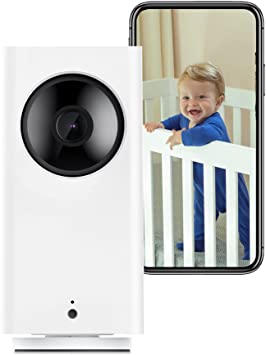 WYZE Cam Pan v2 1080p Pan/Tilt/Zoom Indoor Baby Monitoring Camera with Color Night Vision Home Security Camera Works with Alexa & Google Assistant