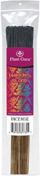 Dragon's Blood Exotic Incense Sticks, 185 Grams in Each Bundle 85 to 100 Sticks, Premium Quality Smooth Clean Burn, Each Stick Is 10.5 Inches Long Burn Time is 45 to 60 Minutes Each Stick.