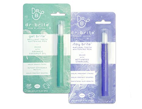 Dr. Brite Teeth Whitening Pen Set | Get Brite & Stay White Pen Bundle