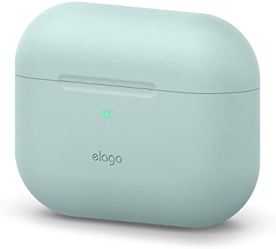 elago Original Case Designed for Apple AirPods Pro Case for AirPod Pro - Protective Silicone Cover (Baby Mint)