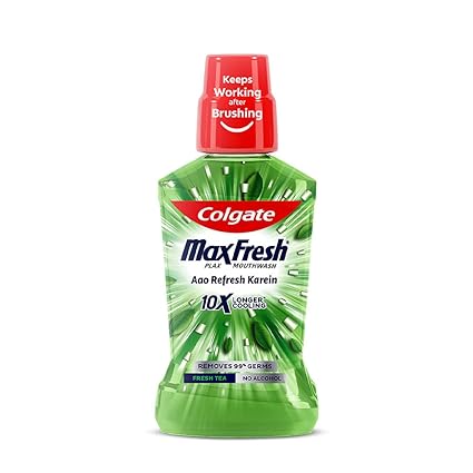Colgate Plax Mouthwash - Pack of 250ml (Fresh Tea)
