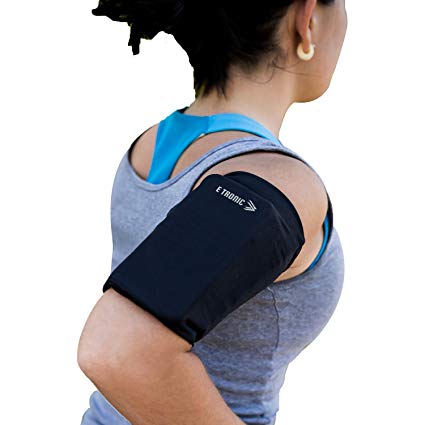 Phone Armband Sleeve Arm Band: Best Running PINK Sports Strap Holder Pouch Case Bag for Exercise Workout Fits iPhone 6 6S 7 8 Plus iPod Android Samsung Galaxy S5 S6 S7 S8 S9 Note 4 5 LG Pixel (MEDIUM)