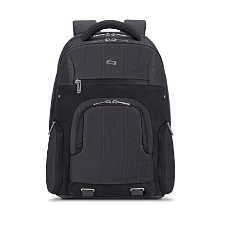 SOLO Stealth 15.6" Laptop Backpack, Gray, One Size