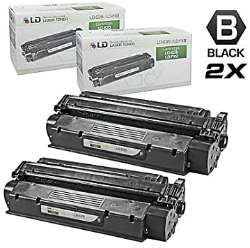 LD Remanufactured Toner Cartridge Replacement for Canon S35 7833A001AA (Black, 2-Pack)