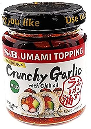 Chili Oil with Crunchy Garlic, 3.9 Ounce .3 pack