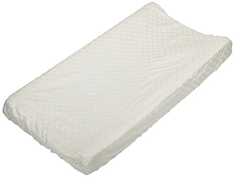 Carters Super Soft Dot Changing Pad Cover, Ecru (Discontinued by Manufacturer)