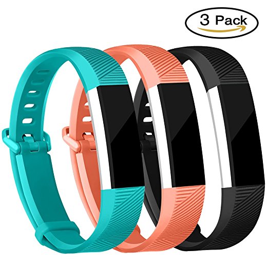 iGK For Fitbit Alta Bands and Fitbit Alta HR Bands, Newest Adjustable Sport Strap Replacement Bands for Fitbit Alta and Fitbit Alta HR Smartwatch Fitness Wristbands