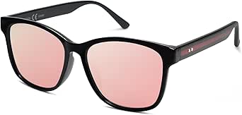 SOJOS Polairzed Sunglasses Womens Mens Trendy Square Shades SJ2203