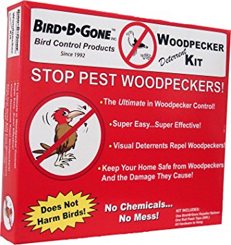 Bird B Gone Woodpecker Deterrent Kit