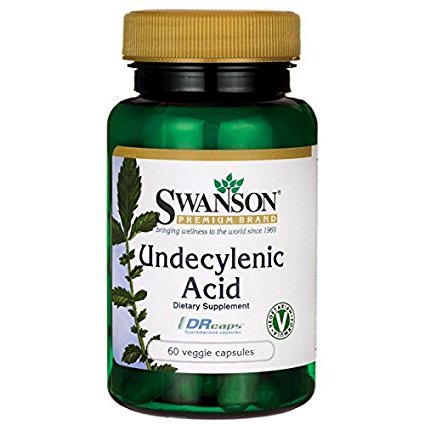 Swanson Undecylenic Acid 60 Veg Drcaps