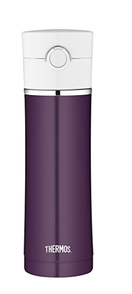 Thermos 16 Ounce Stainless Steel Vacuum Insulated Drink Bottle, Plum