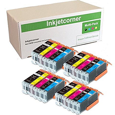 Inkjetcorner 20 Pack Compatible Combo Ink Cartridges Replacement for PGI-270 CLI-271 XL 270 271 Pixma TS5020 TS6020 MG6800 MG6820 MG6821 MG5700 MG5720 MG5721