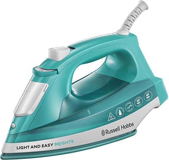 Russell Hobbs 24840 Light and Easy Bright Iron, 2400 W, Aqua