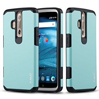 ZTE Axon Pro Case, J&D [Heavy Duty Protection] [Dual Layer] Hybrid Shock Proof Fully Protective Rugged Case for ZTE Axon Pro - Mint