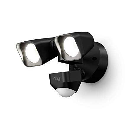 Introducing Ring Smart Lighting -  Floodlight, Wired - Black