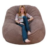 Cozy Sack 6-Feet Bean Bag Chair Large Earth