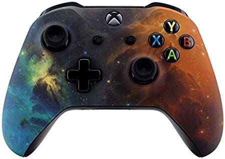 Xbox One Wireless Controller for Microsoft Xbox One - Custom Soft Touch Feel - Custom Xbox One Controller (Vibrant Universe)