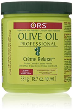 Organic Root Stimulator Olive Oil Professional Creme Relaxer, Normal Strength, 18.75 Ounce