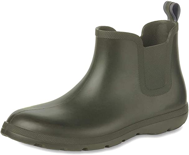 totes mens Cirrus Ankle Rubber Rain Boot Ankle Boot