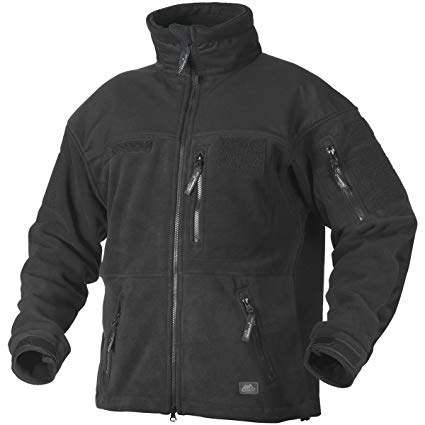 Helikon Men's Infantry Duty Fleece Jacket Black