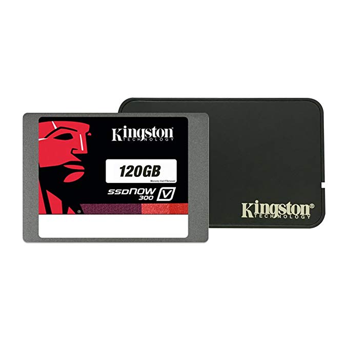 Kingston SSDNow V300 Series Desktop / Notebook Upgrade Kit 2.5" SATA III Internal SSD Solid State Drive 120GB