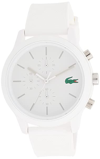 Lacoste Lacoste.12.12 Analog White Dial Men's Watch-2010974_A