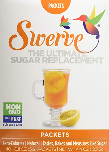 SWERVE Sweetener Packets, 40 Count