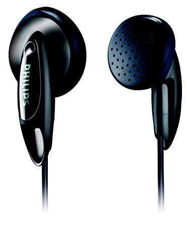 Philips SHE1350 In-Ear Headphones (Black)