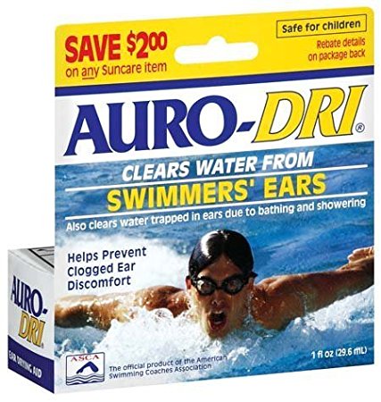 Auro-Dri Swimmer`s Ear Liquid 1 OZ (PACK OF 4)