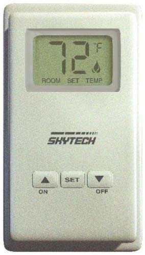 SkyTech Millivolt Wireless On/Off Wall Thermostat and Receiver - Ts/R-2a