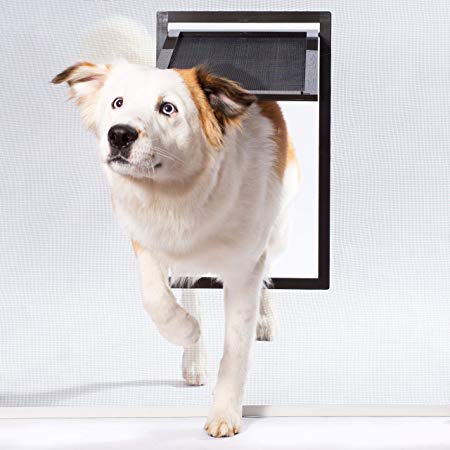 PetSafe Pet Screen Door - Dog and Cat Door for Screen Door, Window and Porch Use