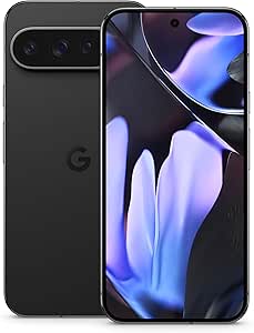 Google Pixel 9 Pro XL 5G (256GB, 16GB) 6.8" 120Hz OLED, 50MP 8K Camera, Tensor G4 Octa-core, Android 14 (Fully Unlocked for Verizon, T-Mobile, AT&T, Global 4G LTE)(Renewed, w/ Fast Charger, Obsidian)