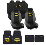 Batman Car Seat Cover Set with Floor Mats