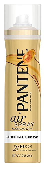 Pantene Pro-V Style Series Air Spray Alcohol Free Hair Spray 7 oz (Pack of 3)