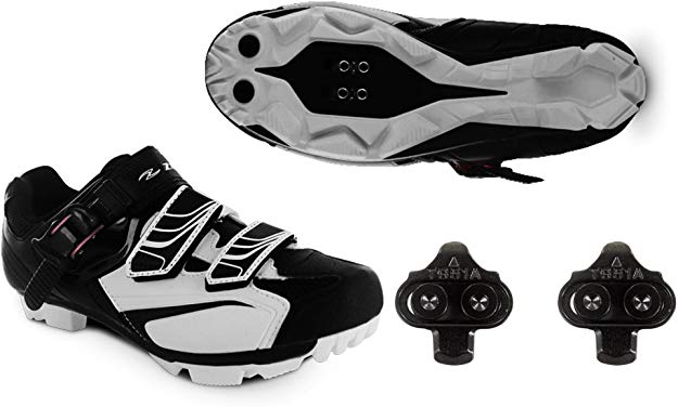 Zol White MTB Indoor Cycling Shoes   Cleats