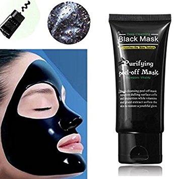 Blackhead Remover Cleaner Purifying Deep Cleansing Acne Black Mud Face Mask Peel-off (Style 1)