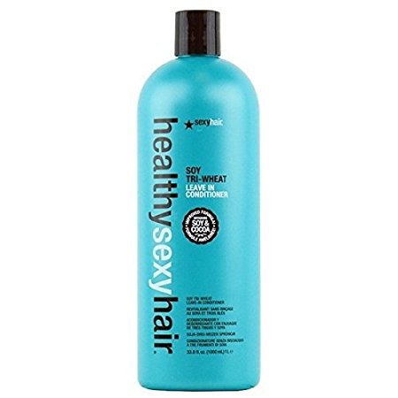 Healthy Sexy Hair Soy Tri-Wheat Leave In Conditioner 33.8 oz (1 Liter)