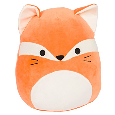 Kellytoy Squishmallow 8 Inch James the Fox Orange Super Soft Plush Toy Pillow Pet