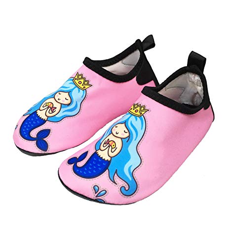 Wildest Candy Kid's Swim Water Shoes Quick-Dry Barefoot Skin Aqua Socks for Beach Pool Surfing